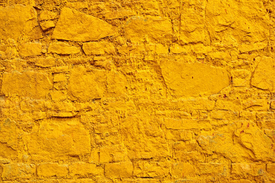 金色墙壁