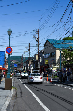 日本小樽街景