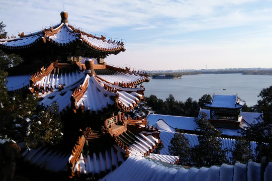 颐和雪景
