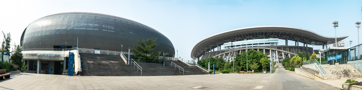 广西体育中心 网球馆和主体育场