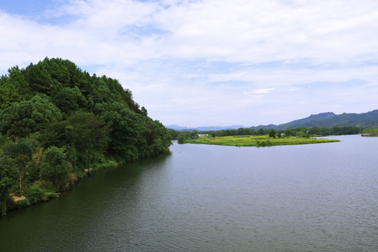 河流 田野