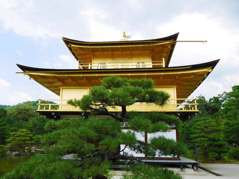 日本京都金阁舍利殿