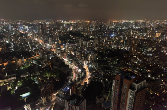 东京城市夜景