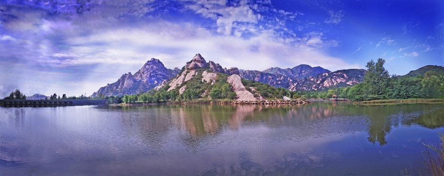 嵖岈山风景