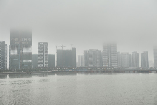 城市 雾霾