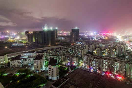 广东省珠海市珠海鸟瞰图