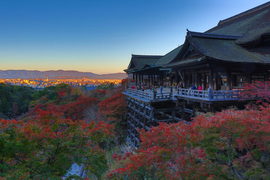 日本 京都 清水寺 清水舞台