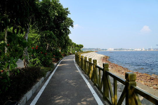 大亚湾沿海绿道自行车