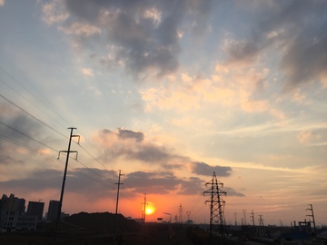 晚霞