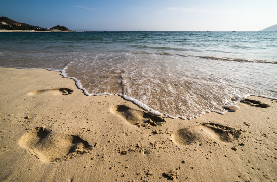 海南大东海海岸风景