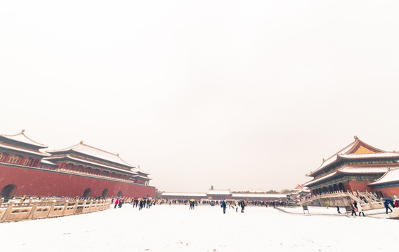 故宫雪景