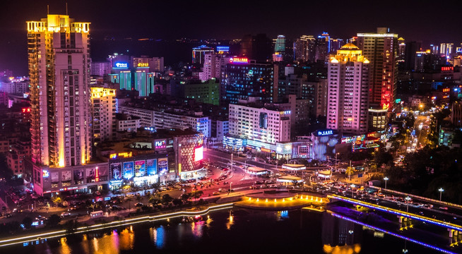 三亚夜景
