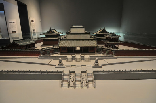平武报恩寺模型