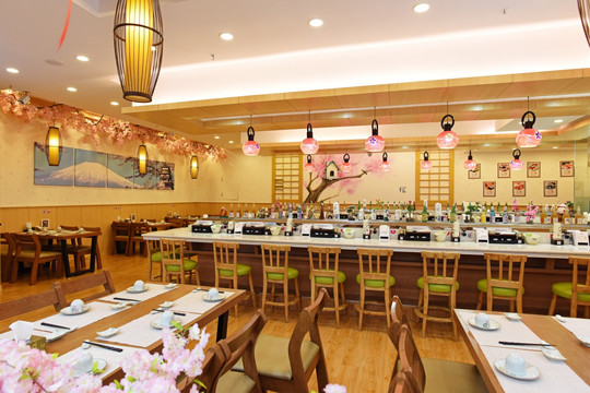 日本料理店 回转寿司餐厅