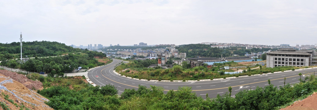 绵阳园艺山全景