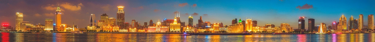 上海外滩夜景 大画幅