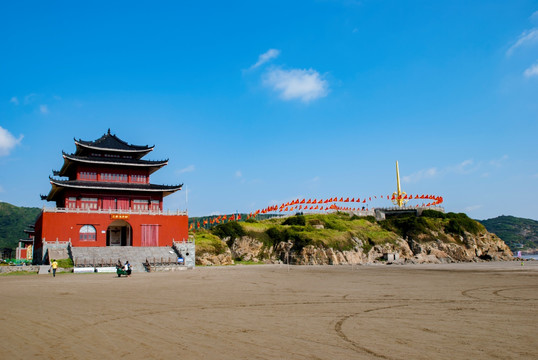 天空 大海 沙滩 风景区