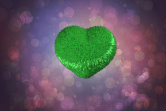绿色心脏