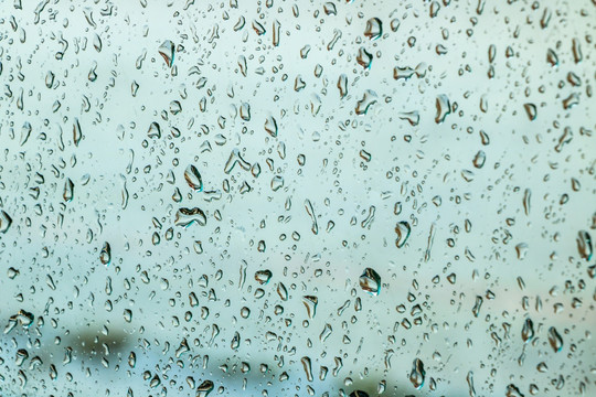 玻璃水滴 雨