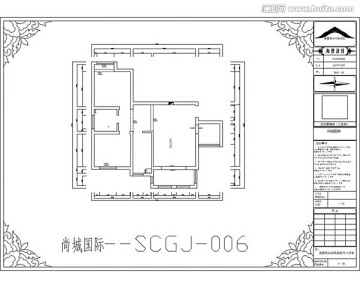 滁州尚城国际CAD户型图