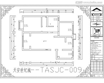 滁州天安世纪城CAD户型图