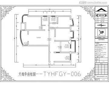 滁州天逸华府桂园CAD户型图