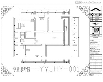 滁州宇业京华园CAD户型图