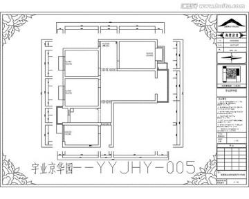 滁州宇业京华园CAD户型图