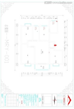 滁州龙蟠南苑名儒园CAD户型图