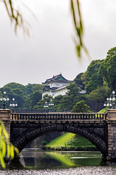 日本皇居外景