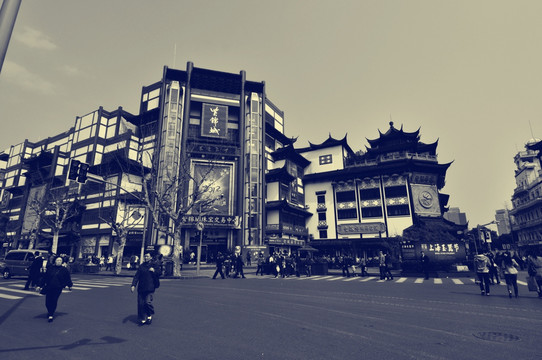 老照片上海