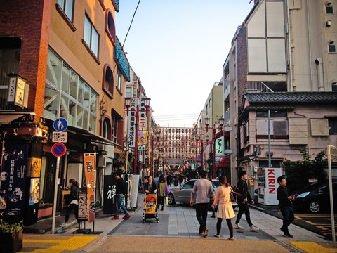 日本街道建筑