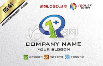 Q字母 LOGO设计