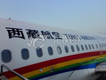 西藏航空 机身 飞机