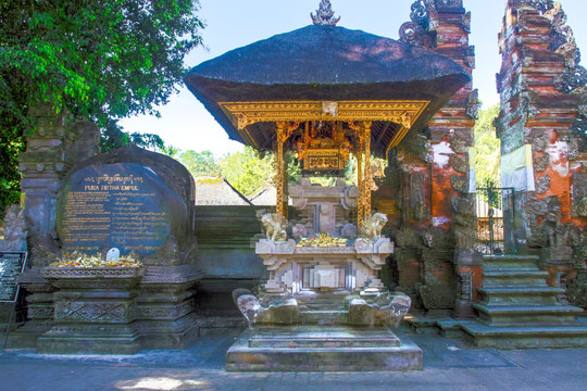 巴厘岛 圣泉庙