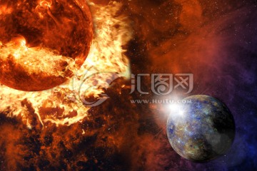 星空图九大星系系列之水星