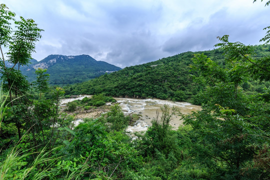 黄果树沿途风光