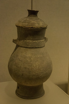 陕西文物陶壶