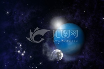 星空图九大星系系列之天王星