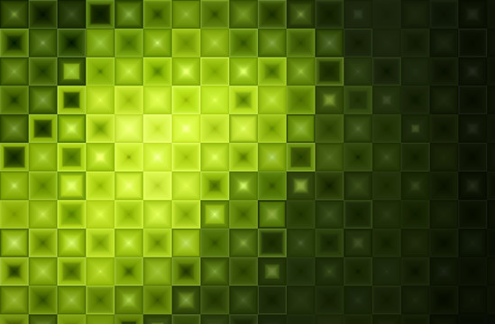 绿色马赛克 电视背景墙