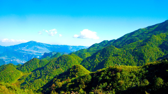 青山 山峦