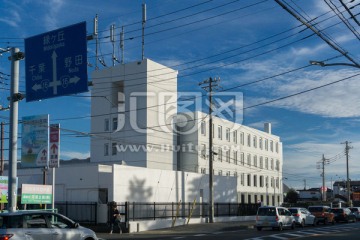 城市电线 简约风格建筑