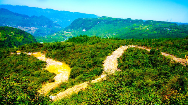 大山 公路