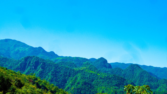 山岭 青山