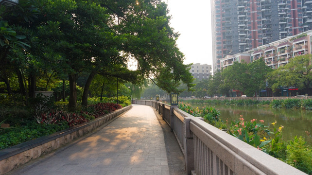 里水沿江公园