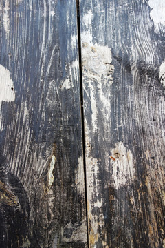 老旧背景 老木板 灰墙壁