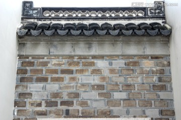 中式院墙