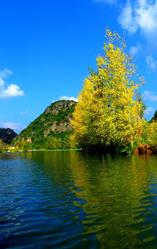 山水湖景自然风光