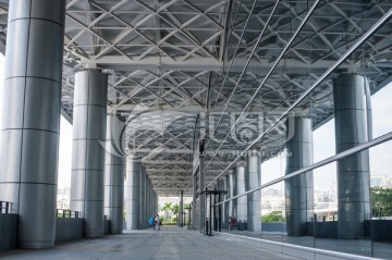 展馆走廊 钢结构