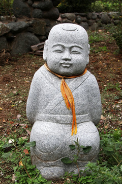 童子雕像